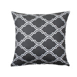 "Bono" Charcoal Grey Decorative Throw Pillow Cover