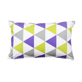 "Becca" Purple & Mustard Decorative Throw Pillow Cover