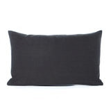 Solid Charcoal Gray Accent / Throw Pillow Cover