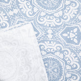 Silly Soft Egyptian Cotton Light Blue & Gray Duvet Cover Set