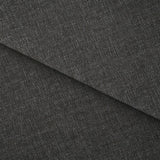 Charcoal Gray Hand Crafted Pintuck Accent Throw Pillow Cover