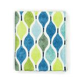 Contemporary Blue & Green Baby / Stroller Blanket