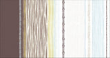 1100TC Egyptian Cotton Sateen Brown & Yellow Stripe Sheet Set