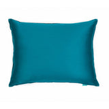 Sateen Solid Turquoise / Teal Blue throw Pillow Cover