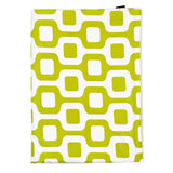 Contemporary Chartreuse & White Baby / Stroller Blanket