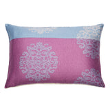 Lavender & Pastel Sky Blue Damask Sham Pillow Case