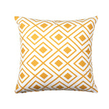 "Lotzi" Yellow Decorative Throw Pillow Cover