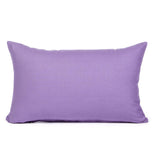 Solid Lavender Throw Pillow Cover