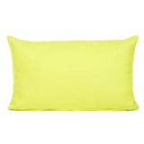 Solid Lime Green Throw Pillow Cover
