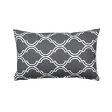 "Bono" Charcoal Gray Decorative Throw Pillow Cover