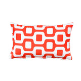 "Bainz" Coral Throw Pillow Cover