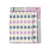 820TC Pink & Lavender Cotton Sheet Set
