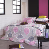 820TC Pink & Lavender Cotton Sheet Set