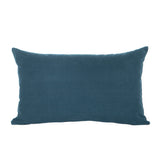 Solid Dark Slate Blue Decorative Throw Pillow Cover