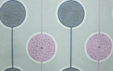 Pink & Blue Purple Circle Pattern Duvet Cover Set
