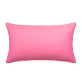 Solid Pink Accent Throw Pillow Cover