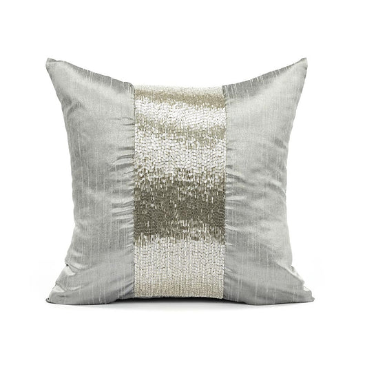 Silver accent pillows hotsell