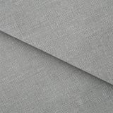 20" X 54" Solid Light Gray Body Pillow Cover