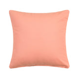 16" X 16" Solid Apricot / Pale Peach Accent Throw Pillow Cover