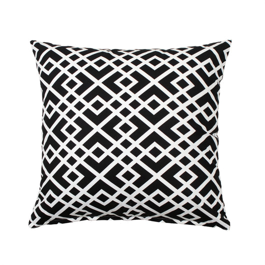 Decorative Pillows, Throw Pillow, Black & White Geometric