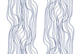 Reversible Modern Navy & White Cotton Duvet Cover Set