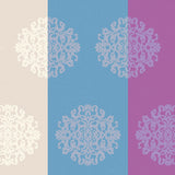 Turquoise & Purple Damask Duvet Cover Set