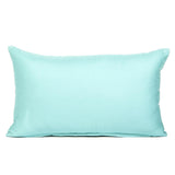 Solid Powder Blue Throw Pillow Cover